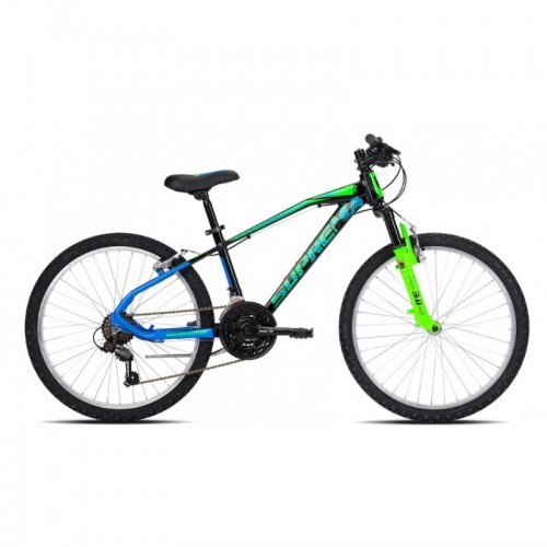 Ciclo 24" MTB in Alluminio SUPREMA 21V Freni V-Brake
