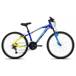 Ciclo 24&quot; MTB in Alluminio SUPREMA 21V Freni V-Brake