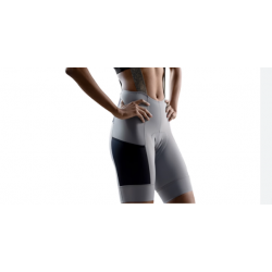 BIANCHI PANTALONCINO CON BRETELL DONNA